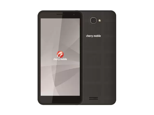 The Cherry Mobile Flare A2 Lite smartphone in black.
