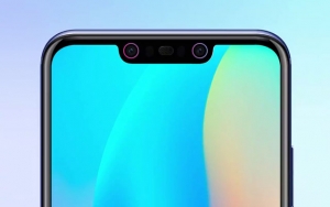 Notice the dual front cameras of the Huawei Nova 3i.
