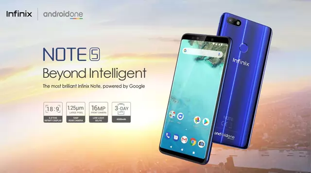 Meet the Infinix Note 5 smartphone!