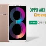 The OPPO A83 2018 giveaway from OPPO and Pinoy Techno Guide.