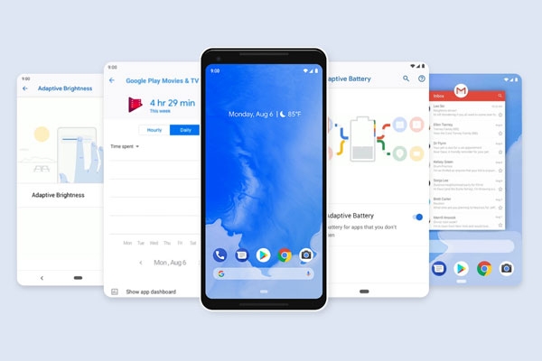 Android 9 Pie features.