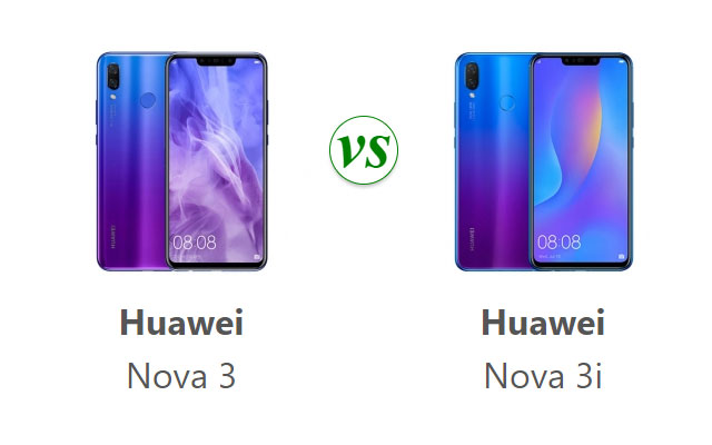 Huawei Nova 3 vs Huawei Nova 3i: What's the difference? | Pinoy Techno ...