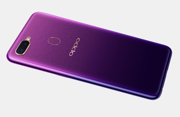 Starry purple OPPO F9.