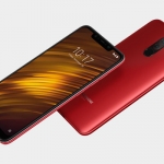 The Pocophone F1 comes in red, blue and black colors.