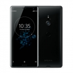 The Sony Xperia XZ3 smartphone in black.