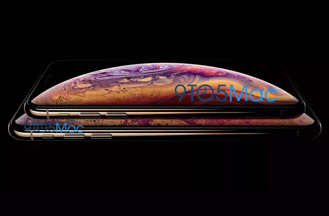 Leaked image of the iPhone XS.
