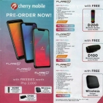 Leaked pre-order form of the Cherry Mobile Flare S7 series with the phone's prices and freebies.