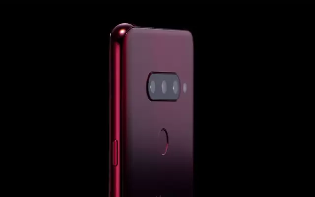 The LG V40 ThnQ has three cameras at the back and two cameras on the front.