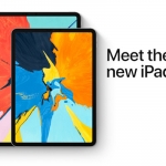 The two new iPad Pro tablets.