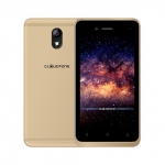 The Cloudfone GO Connect Lite 2 smartphone in gold.