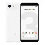 The Google Pixel 3 smartphone in white color.