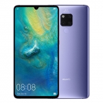 The Huawei Mate 20 X smartphone in silver color.