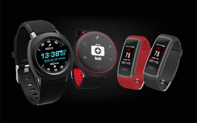 Left to right: Cherry Mobile Flare Watch, Cherry Mobile Flare Sport and Cherry Mobile Flare Active.