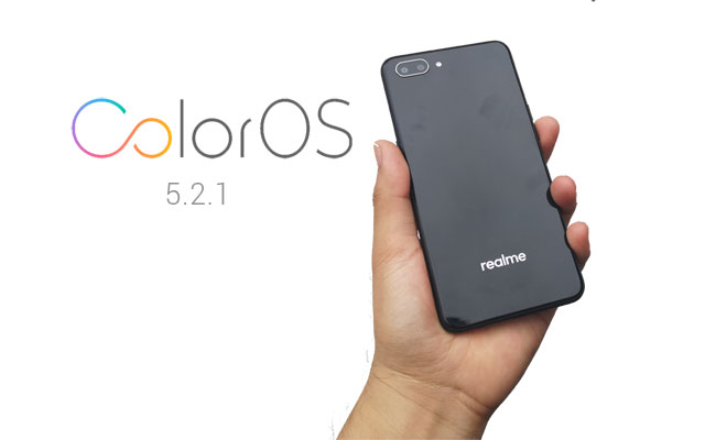Realme C1 ColorOS 5.2.1 software update.