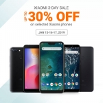 Xiaomi 3-day sale with 30% disccount.