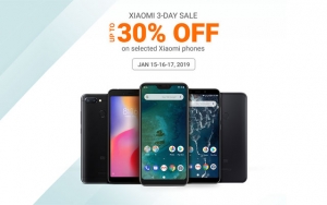 Xiaomi 3-day sale with 30% disccount.