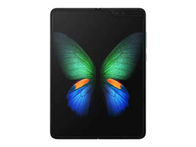 The Samsung Galaxy Fold smartphone.