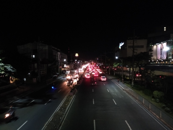 OPPO A7 night shot