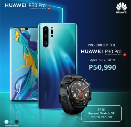 Official price and pre-order details of the Huawei P30 Pro!