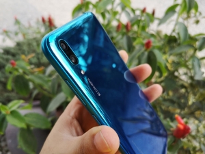 Here's the dual rear cameras of the Huawei Y7 Pro 2019.