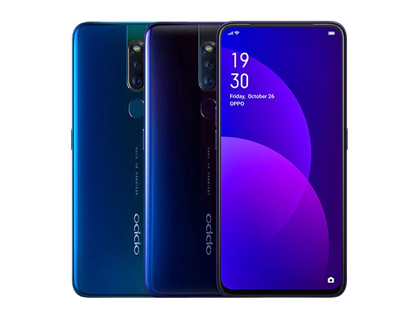 The OPPO F11 Pro is available in thunder black and aurora green colors.