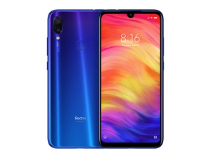 The Xiaomi Redmi Note 7 Pro smartphone.