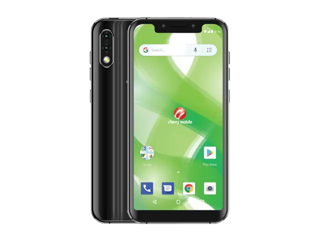 The Cherry Mobile Flare J6S smartphone in black.