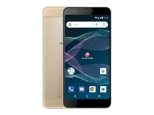 The Cherry Mobile Flare Y3 Pro smartphone in gold color.