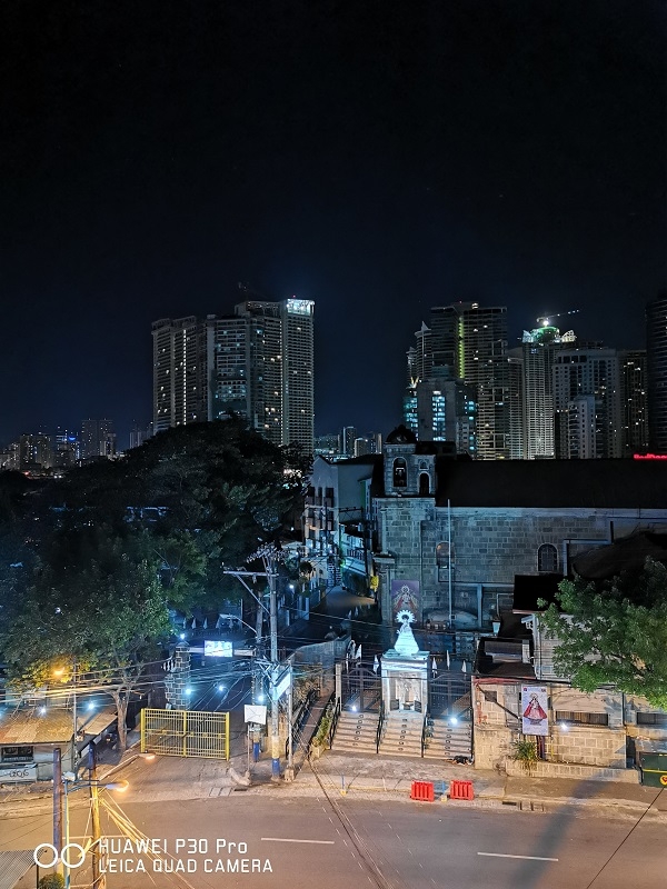 Huawei P30 Pro sample picture using night mode.