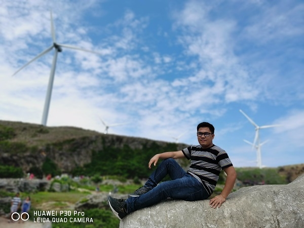 Kapurpurawan Rock Formation by Huawei P30 Pro (Portrait).