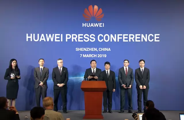 Huawei Press Conference.