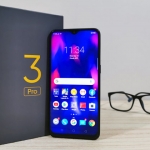 The Realme 3 Pro smartphone and its box!