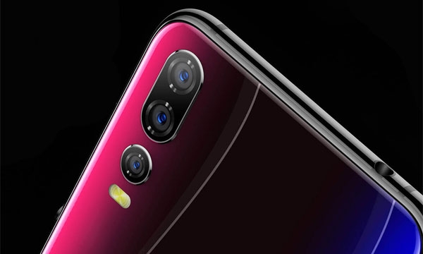 Cherry Mobile Flare X3 triple rear cameras.