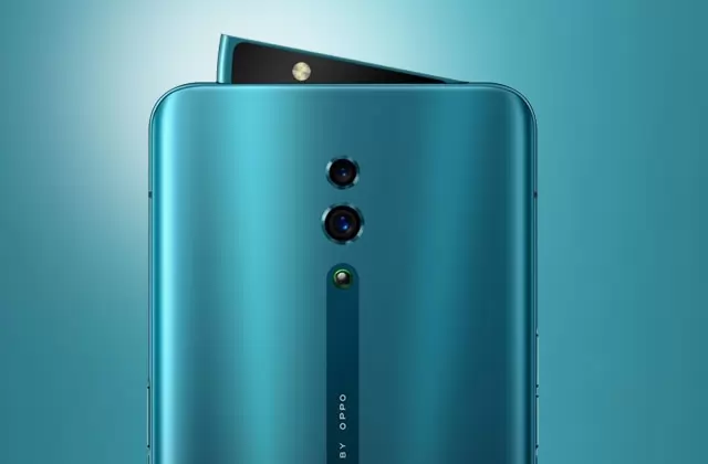 OPPO Reno sharks fin pop-up camera.