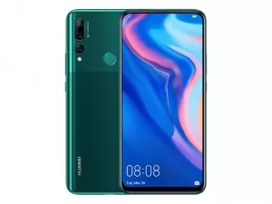 The Huawei Y9 Prime 2019 in Emerald Green color.