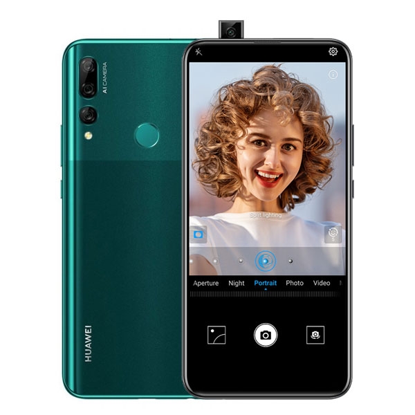 Huawei Y9 Prime 2019 with selfie camera pop-up