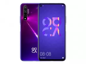 The Huawei Nova 5T smartphone in  Midsummer Purple color.