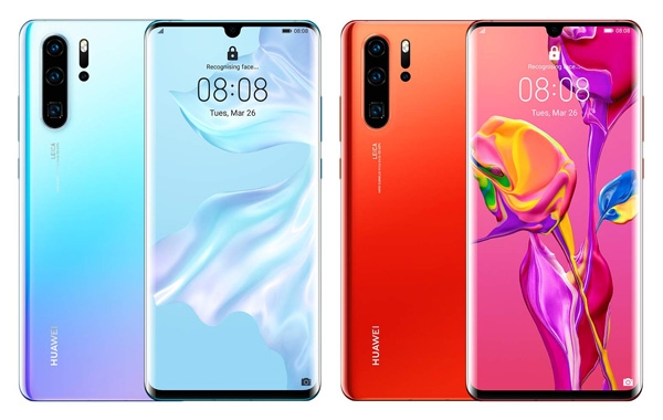 Huawei P30 Pro Breathing Crystal vs Amber Sunrise