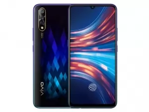 The Vivo S1 smartphone in diamond black color.