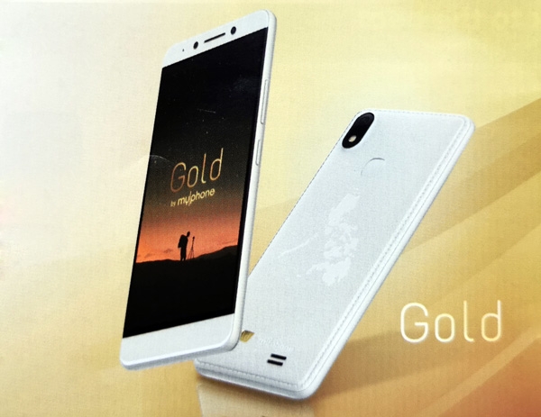 MyPhone Gold Smartphone