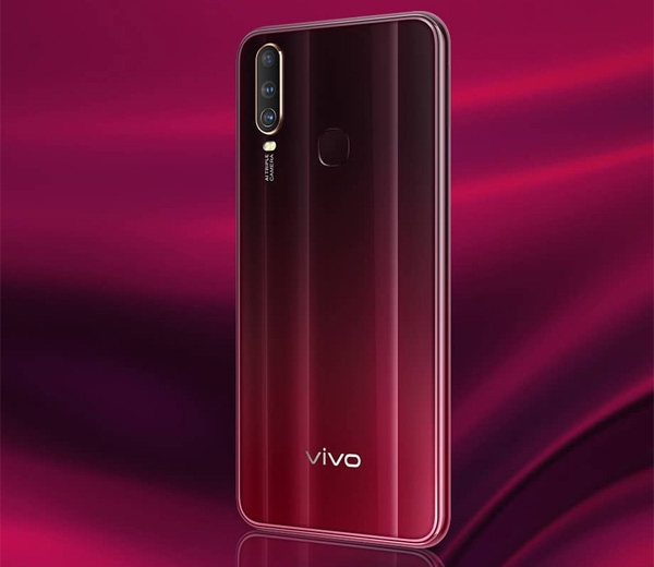 Vivo Y12 Burgundy Red