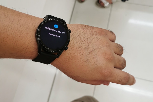 Notifications on the Huawei Watch GT 2.