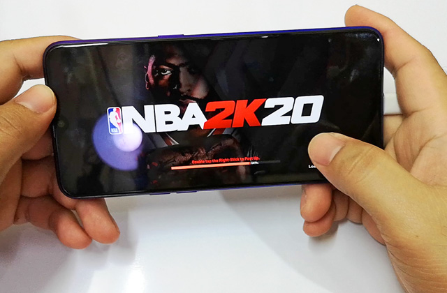 NBA 2K20 on Realme 5 Pro