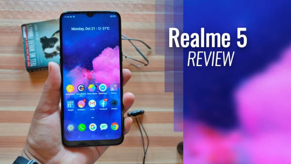 The Realme 5 gets a thumbs up from me.