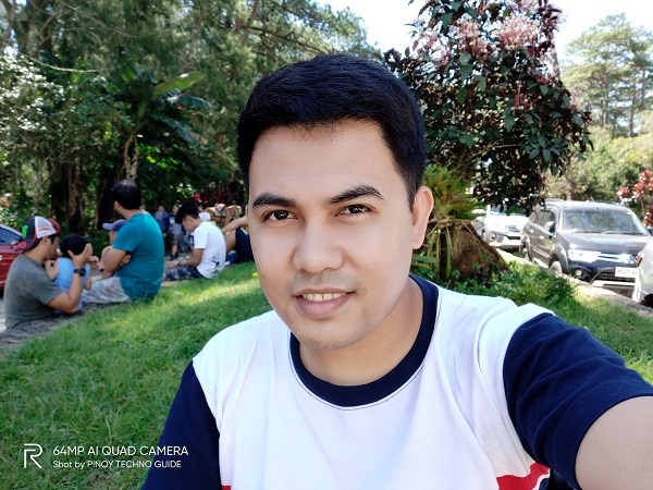 Author's selfie by Realme XT