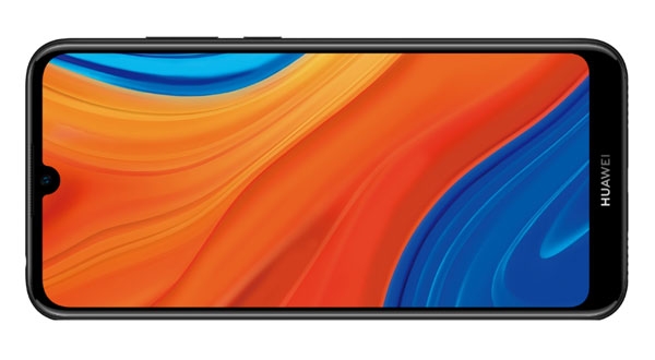 The 6.09-inch display of the Huawei Y6s.