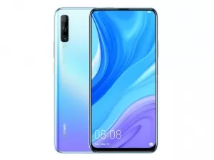 The Huawei Y9s smartphone in breathing crystal color.