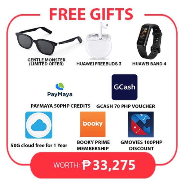 Huawei P40 Series freebies!