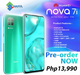 Huawei nova 7i Price in the Philippines Leaks in Online Listing