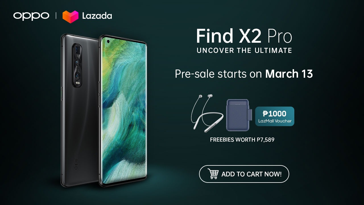 OPPO Find X2 Pro Pre-order, Freebies & Release Date in the